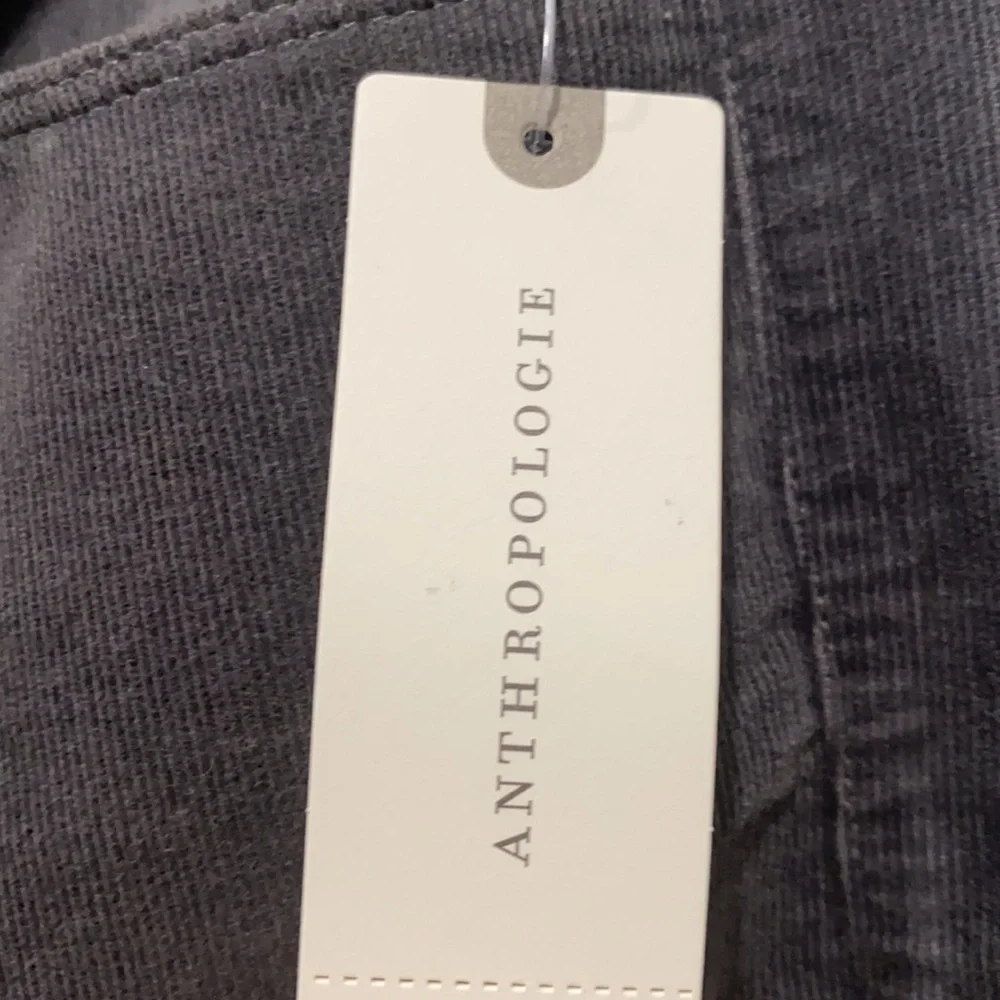 Final Sale 👀 No More Low Offers PAIGE HOXTON HIGH-RISE SLIM CORDUROY PANTS